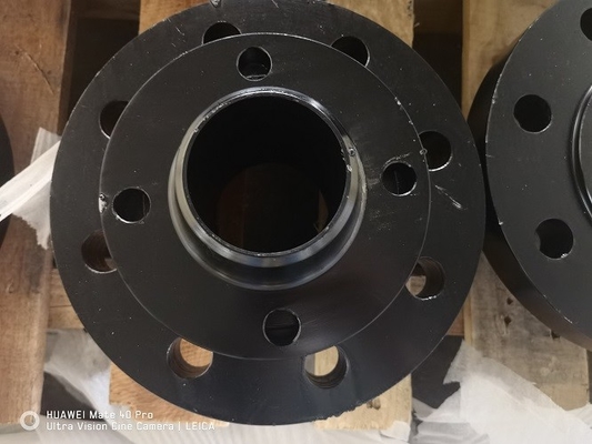 Wn 150lbsは管のフランジDn200 Asme A105nの黒のペンキに通した