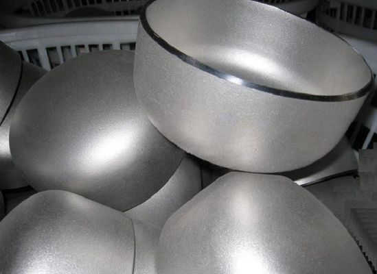 バットによって溶接された鋼管の帽子の黒はステンレス鋼ASTM A182 F304に電流を通した