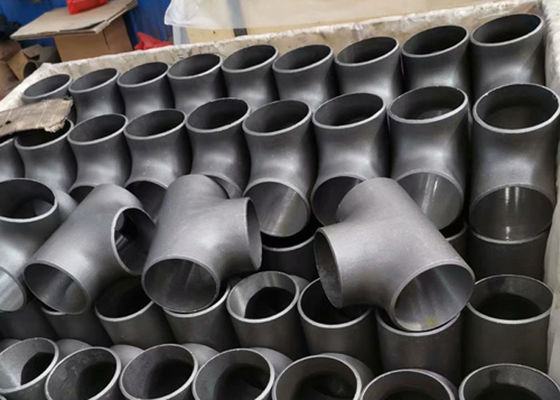 厚さティーSCH40 SCH80 SCH160の等しいティーを減らす2mmから100mmの黒い管