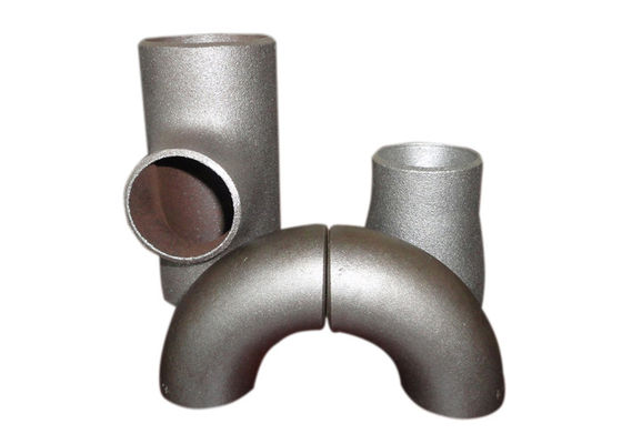 ASME B16.9 B16.28 Reuderの帽子の肘のティーに合うEN10253 A234 WPB