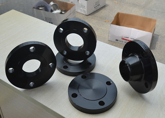 WnはフランジAnsi B16.5 Asme B16.47 Asme A105の炭素鋼150lbs Dn200を造った
