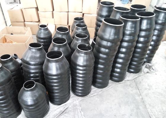 4インチから72インチの鋼管の減力剤の継ぎ目が無い電流を通されたバットによって溶接される管付属品