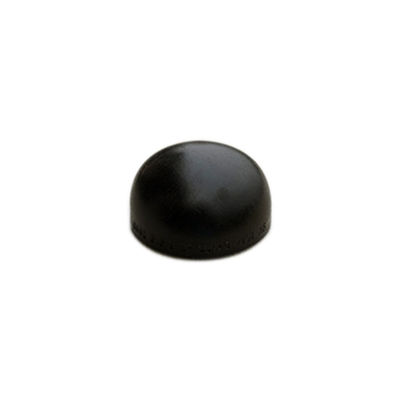 バットは継ぎ目が無いHdgの炭素鋼の管の帽子の黒色2mm-25mmを溶接した