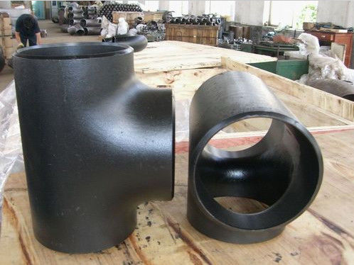 ANSI B16.9 ASTM A234WPBの炭素鋼の管のティーの黒