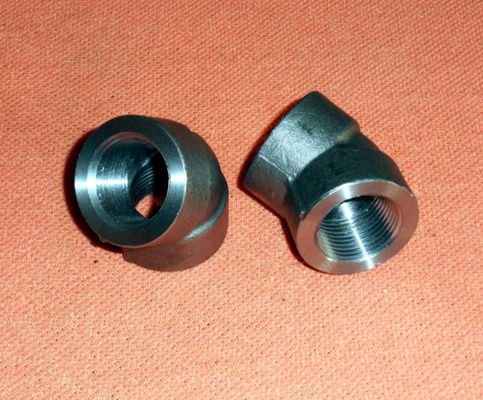 高圧は適切なASME B16.11 ASTM A105の肘の帽子のティー3000LB 2000LBを造った