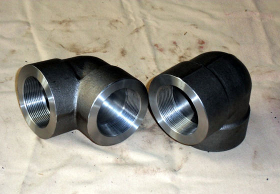 ASME B16.11は付属品ASTM A105N SWの3000lbsをつなぐ適切な肘のティーを造った