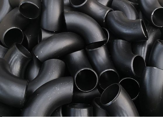鋼鉄ASME B16.9 ASTM A234 WPB肘3D 5Dのくねりの十字のサドルのバット溶接