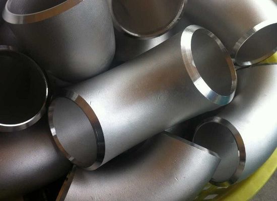 ステンレス製 カーボンDN15鋼管の肘LRのSRバット溶接される45番の90番の180番の継ぎ目が無い