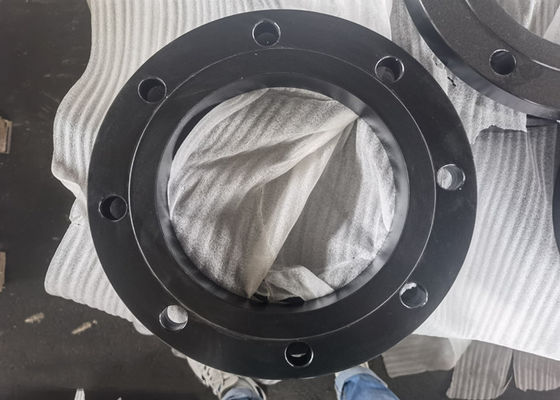 Dn200 Asme/Astm A105のステンレス鋼304lは黒いペンキ フランジを付けたようになる